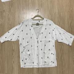 【美品】PLAYBOY とコラボ★THE CRIMIE 七分袖シャツ XL