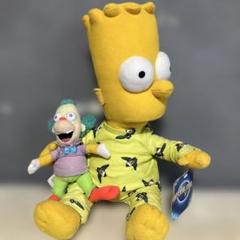 SIMPSONS BART HOLDING KRUSTY ぬいぐるみ SIMPSONS BART HOLDING KRUSTY ぬいぐるみ - メルカリ