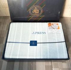 【未使用】J.PRESS マイヤーボアシーツ　140x240cm ストライプ