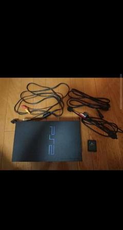 PlayStation 2 AVケーブル8MBメモリーカード付き 動作確認済み
