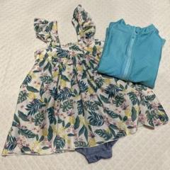 ブリーズ 女の子 水着 ラッシュガード付き 130cmのサムネイル