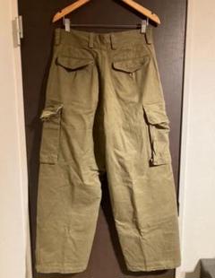 喜ばれる誕生日プレゼント 希少 フランス軍 M-47 カーゴパンツ 前期型 45 #03207 - ワークパンツ/カーゴパンツ