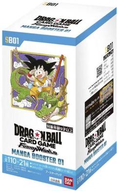 ドラゴンボールカード　マンガブースター01 120パック 新品未開封 5box マンガブースター 1BOX分 24パック ドラゴンボールカード - メルカリ
