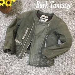 BARK TANNAGE ♫ 山羊革 ライダースジャケット シングル&amp;ダブル36 BARK TANNAGE ♫ 山羊革 ライダースジャケット シングル&ダブル