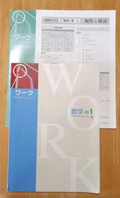 数学 中1 ワークブック 確認テスト付き