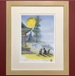 絵画・額縁・版画・成瀬國晴・新品未使用・れんげ畑・美術品・インテリア・雑貨 絵画・額縁・版画・成瀬國晴・新品未使用・れんげ畑・美術品