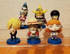 ワンピース フィギュアセット 6体　アニキャラヒーローズ　新世界突入編