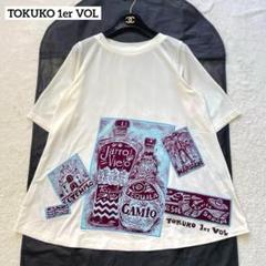 TOKUKO 1er VOL トクコ 半袖チュニック フォトアート メキシカン
