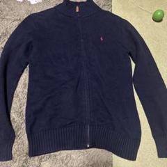 新品✨ポロラルフローレン　リバーシブル　ニット　ジャンバー　ネイビー　160 POLO RALPH LAUREN 送料無料 ポロ ラルフローレン セーター