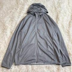 m915 美品✨UNIQLO 薄手長袖パーカー UV対策 XL 大きいサイズのサムネイル