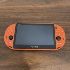 【極美品】PSVITA PCH-2000 オレンジ Sony Playstation Vita Neon Orange Wi-Fi Model PCH-2000ZA24