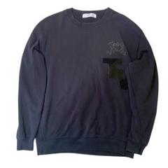 トーガ Toga virilis 20AW 東賀スウェット　48 ドメブラ Flower cut out sweatshirt（スウェット）｜TOGA VIRILIS