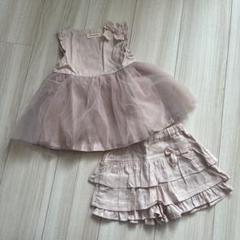 ⭐︎美品☆ センスオブワンダー　チュールドレス　くすみピンク
