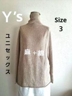 Ｙ’s 　ワイズ　ヨウジヤマモト　トップス　セーター　ハイネック　Size３ Y's ワイズ ヨウジヤマモト トップス セーター ハイネック Size3