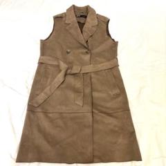 限定セール！ZARAロングフェイクスエードベスト ZARA ロングフェイクスエード ベスト
