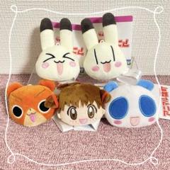 アニマル横町 フェイスマスコット 全5種セット