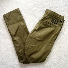 アルファインダストリーズ カーキ　パンツ　オリーブカラー　Sサイズ