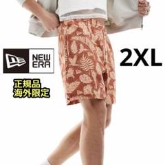ニューエラ ショートパンツ ハーフパンツ 短パン ボタニカル 総柄 2XLのサムネイル