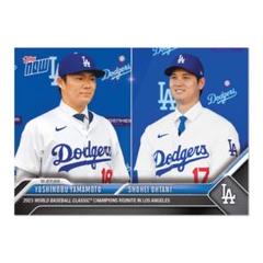 大谷翔平 山本由伸 topps now ドジャース 入団会見 Amazon.co.jp: #OS26 大谷翔平 山本由伸 TOPPS NOW ドジャース