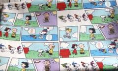 A65 新品 輸入 布 生地 スヌーピー140×50cm 2点セット