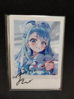 holox チェキ　サイン　ホロライブ ホロライブ 紫咲シオン 活動5周年 直筆 サイン入り チェキ