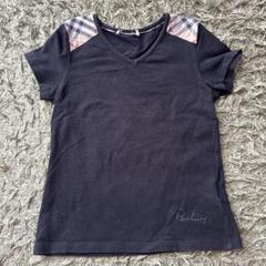 BURBERRY ブラック Tシャッ　120