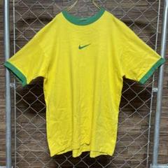 古着 90's NIKE 銀タグ ハンガリー製 リンガーTシャツ ブラジル