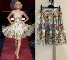 【MOSCHINO COUTURE！】マルチカラー フローラル スカート MOSCHINO COUTURE！】マルチカラー フローラル スカート - メルカリ
