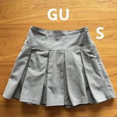 GU グレー プリーツスカート Sサイズのサムネイル