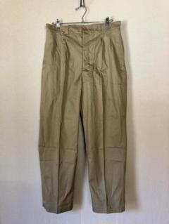 1950S 60S 未使用 デッド フランス軍 実物 M52 チノパンツ C WAIPER.inc フランス軍 1950〜60年代 M-52 ヴィンテージ