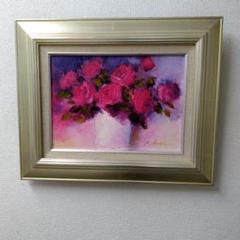 肉質油絵　横　特寸法　三頭馬　額装仕上げ品 在庫処分 激安 肉質油絵 横 額装仕上げ品 三頭馬 特寸法 絵画 - 絵画