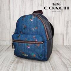 未使用級✨COACH リュック デニム マルチカラー ホースアンドキャリッジ コーチ」の“ホース アンド キャリッジ“と共に、私らしさを導く