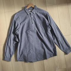 美品 sunshine+cloud プルオーバーシャツ ギンガムチェック 3