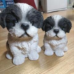 シーズー  陶器　置物　レトロ 2025年最新】置物 犬 シーズーの人気アイテム - メルカリ