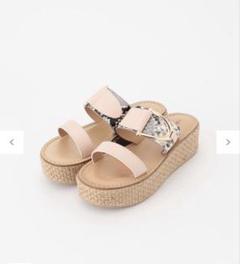 【美品】グレースコンチネンタル　ウェッジサンダル ビット付ウェッジサンダル / GRACE CONTINENTAL | GRACE