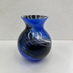 【新品•未使用】津軽ビードロ　花器(花あかり)最終価格! f49818-03.jpg