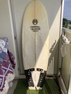 CHANNEL ISLANDS サーフボード 5’7” クアッド4フィン付き