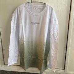 メンズ 長袖 大きいサイズ 長袖Tシャツ グラデーション