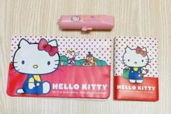 キティ  印鑑ケース 置物  希少 昭和レトロ ハローキティ 印鑑ケース はんこケース 収納 2本収納 12cm 15cm