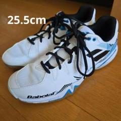 Babolat バボラー バドミントンシューズ 白 25.5cm