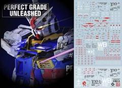 PG UNLEASHED ガンダムRX-78-2用蛍光水転写式デカール
