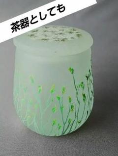 ①可憐な花のポット★茶器としても★ ①可憐な花のポット☆茶器としても