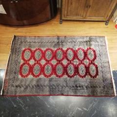 Φ 高級 ペルシャ絨毯 シルク ヴィンテージ ラグ 124cm×197cm