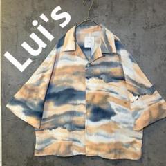 Lui's ルイス　オープンカラーシャツ　アロハシャツ　ドロップショルダー　S