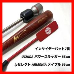 【3本セット】ipセレクト短尺 インサイダーバット7 ウチダ パワースラッガー 3本セット】ipセレクト短尺 インサイダーバット7 ウチダ パワー