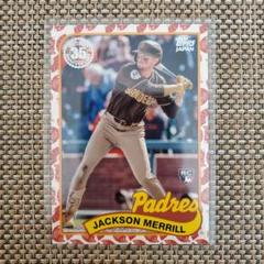 Jackson Merrill Padres RCカード topps