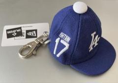 新品）大谷 翔平 NEW ERA ドジャース キャップ キーホルダー #17