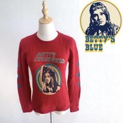【フォロー割引適用】BETTY'S BLUE Shinji Abeレースノースリ BETTY'S BLUE SHINJI ABE Lady Print ニット - メルカリ