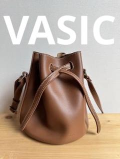 極美品✨VASIC トゥモローランド別注　クラブミニラフィア　本革　2023SS 極美品✨VASIC トゥモローランド別注 クラブミニラフィア 本革