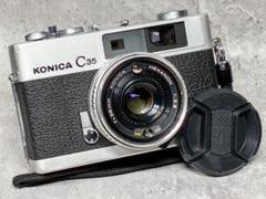 【整備品】珍品　KONICA C35   コニカ シルバーカウンター 整備品】KONICA C35 コニカ - メルカリ